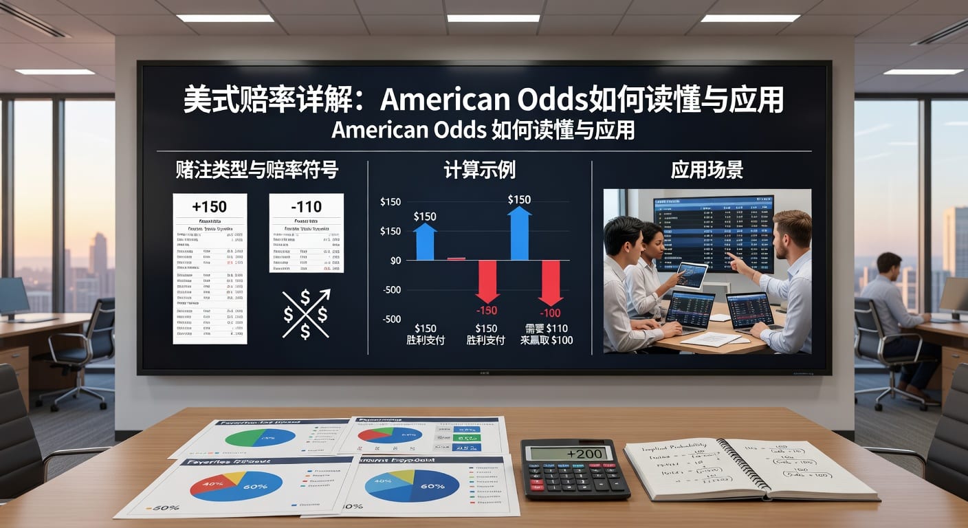 美式赔率 American Odds：资深分析师带你玩转体育博彩
