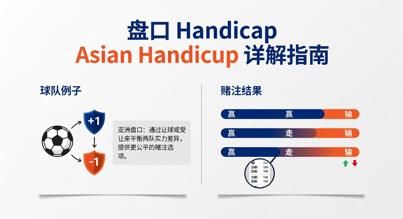 2026年世界杯投注：亚洲盘口Handicap解析与水位玩法