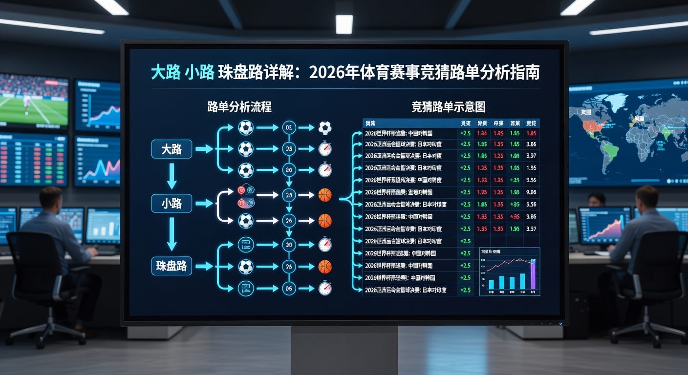 2026年世界杯投注：大路小路珠盘路分析与实战技巧