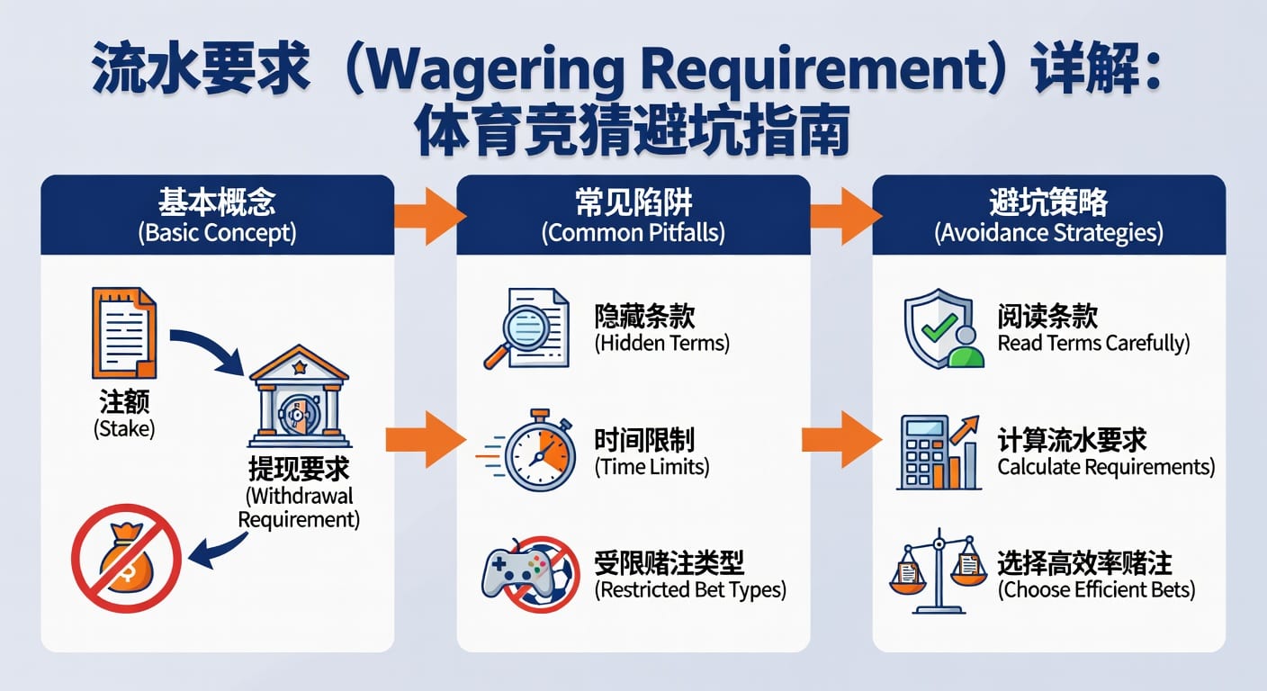 体育博彩流水要求 sports wagering requirement 深度解析 2026年