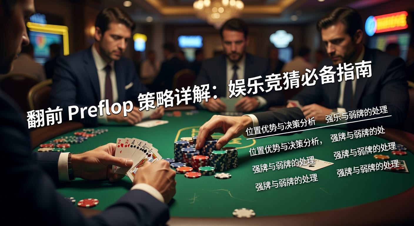 翻前 preflop：首轮决策与进阶判断
