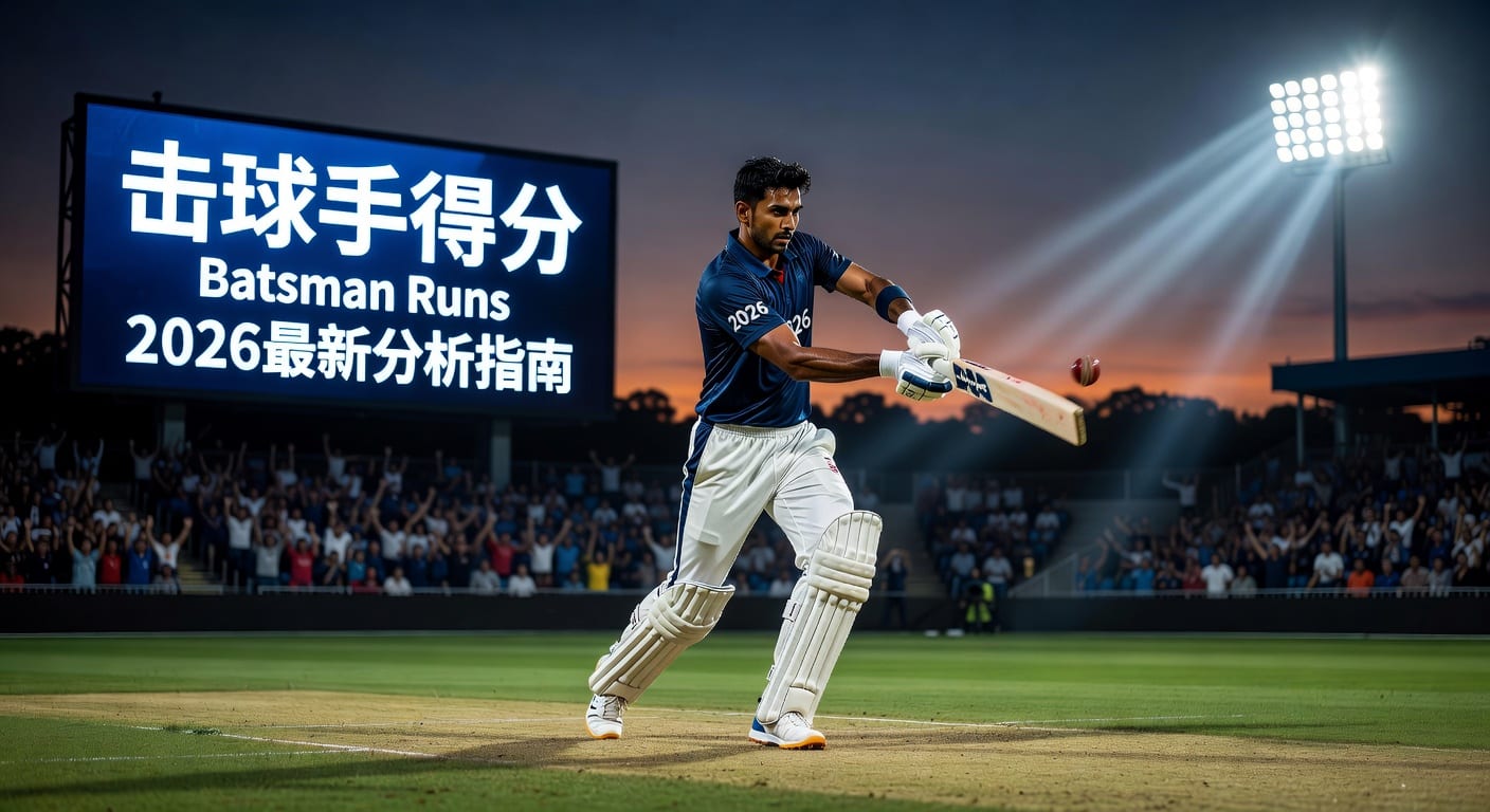 击球手得分 Batsman Runs：2026年赛前判断