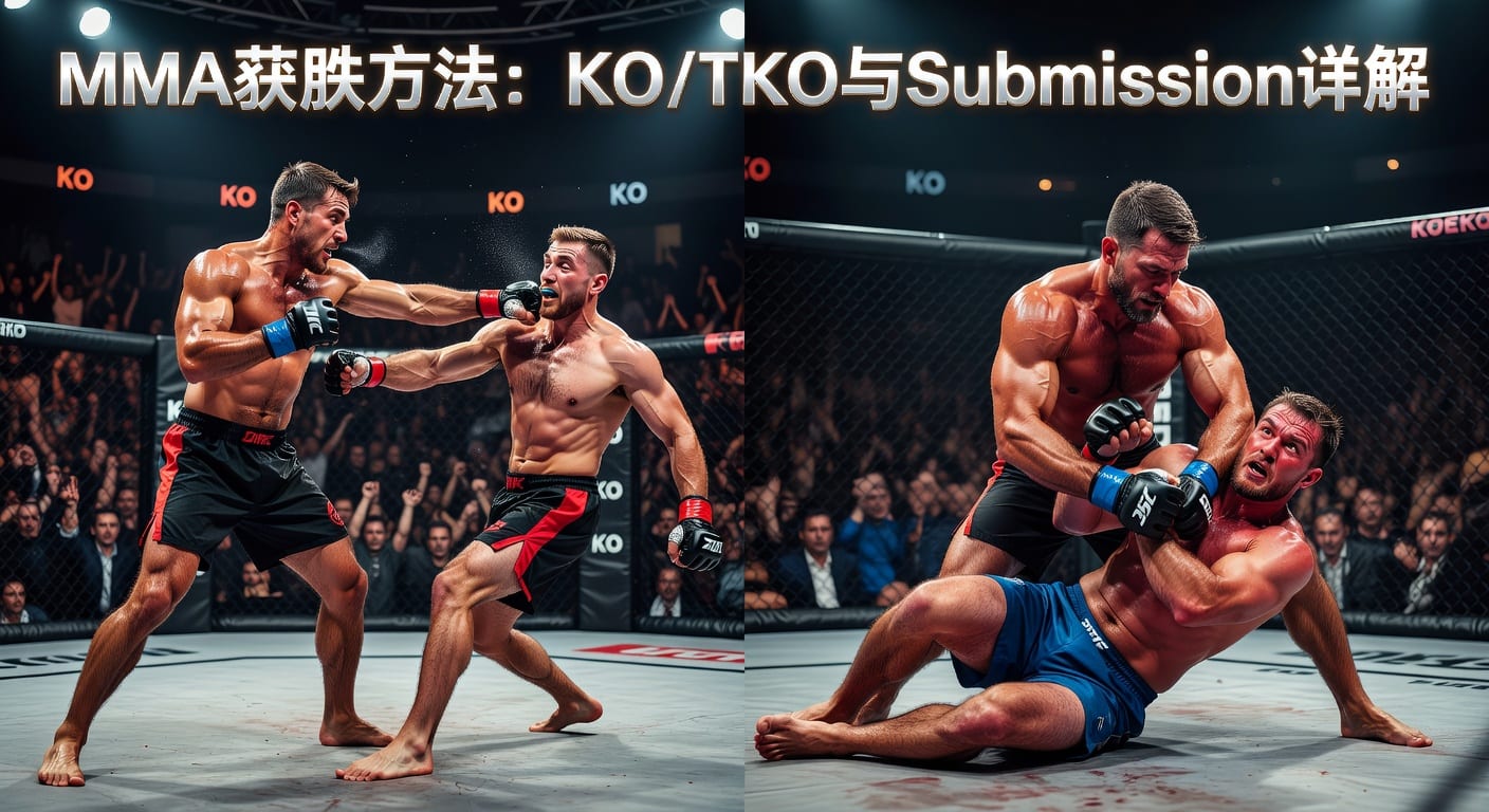 MMA方法 method of victory KO/TKO Submission｜2026解读